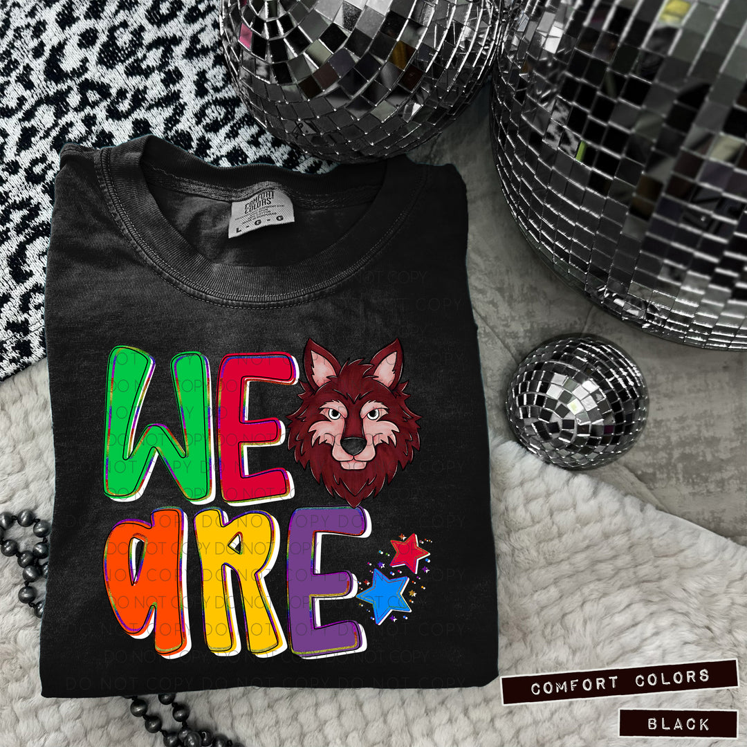 We Are Mascot Heads DTF Print