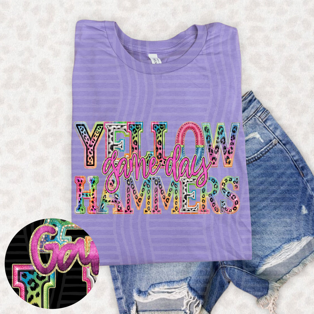 Rainbow Mitchymatchy DTF Print