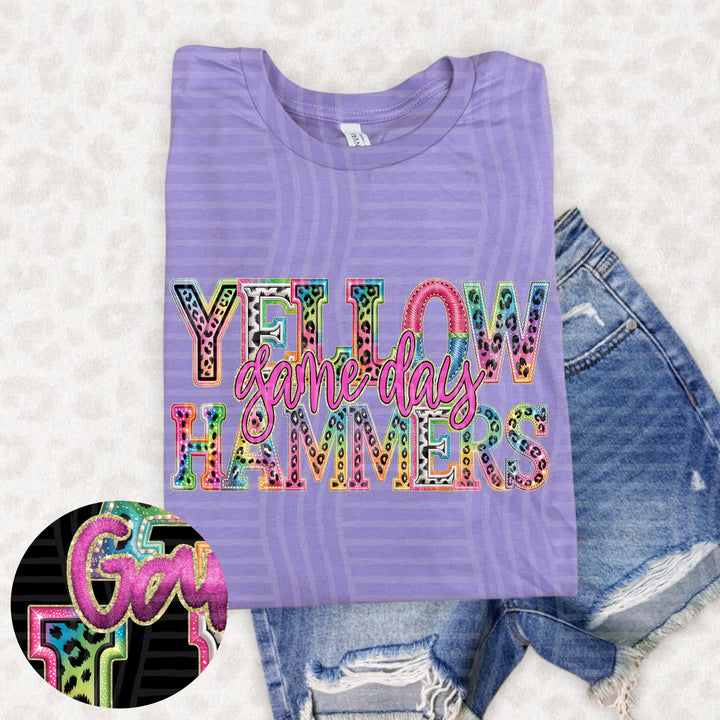 Rainbow Mitchymatchy DTF Print