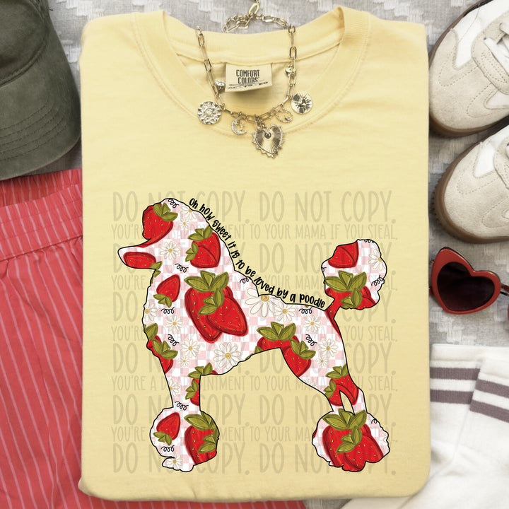 How Sweet Dog DTF Print