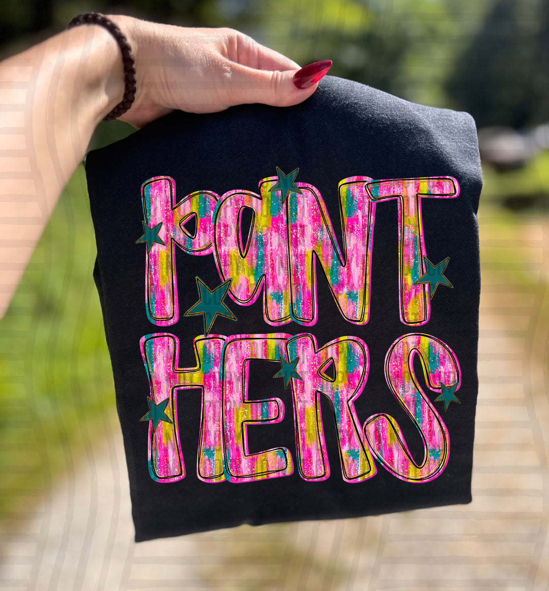 Holiday Brushstroke DTF Print