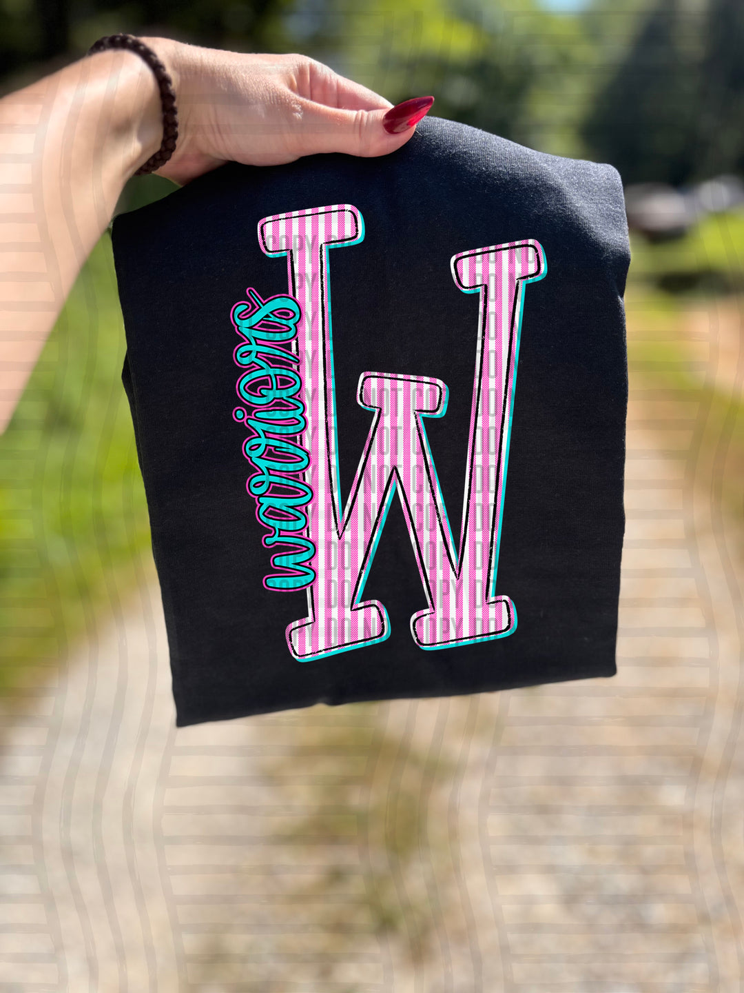 Mixy Pink Seersucker DTF Print