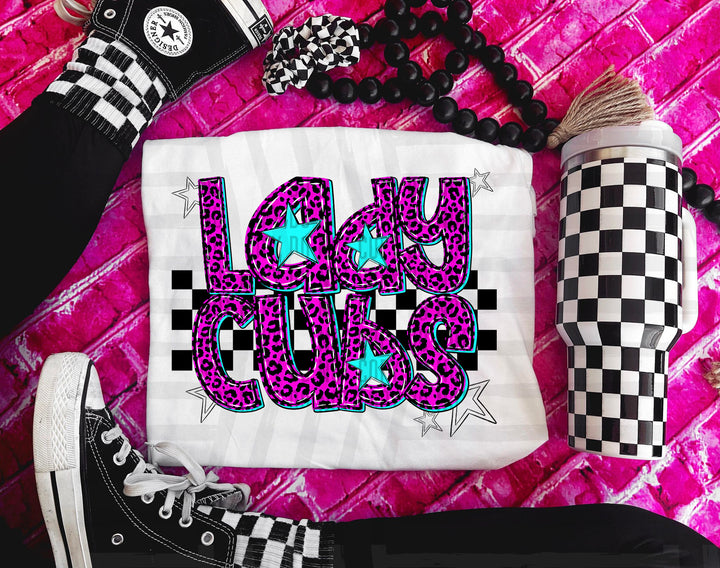 Pink Neon Leopard DTF Print