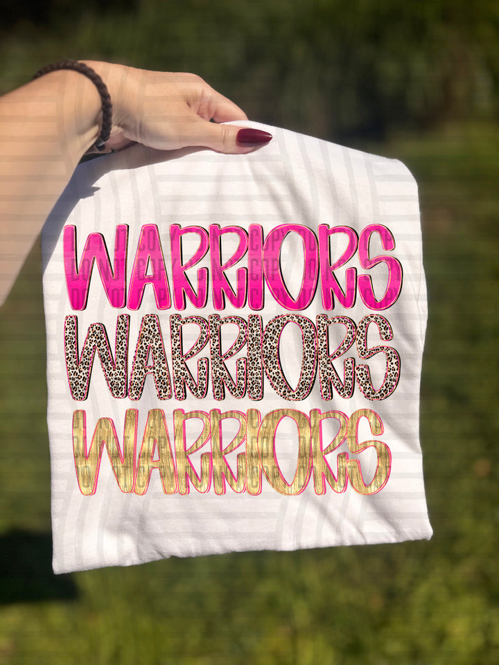 Pretty In Pink Triple Stacked DTF Print