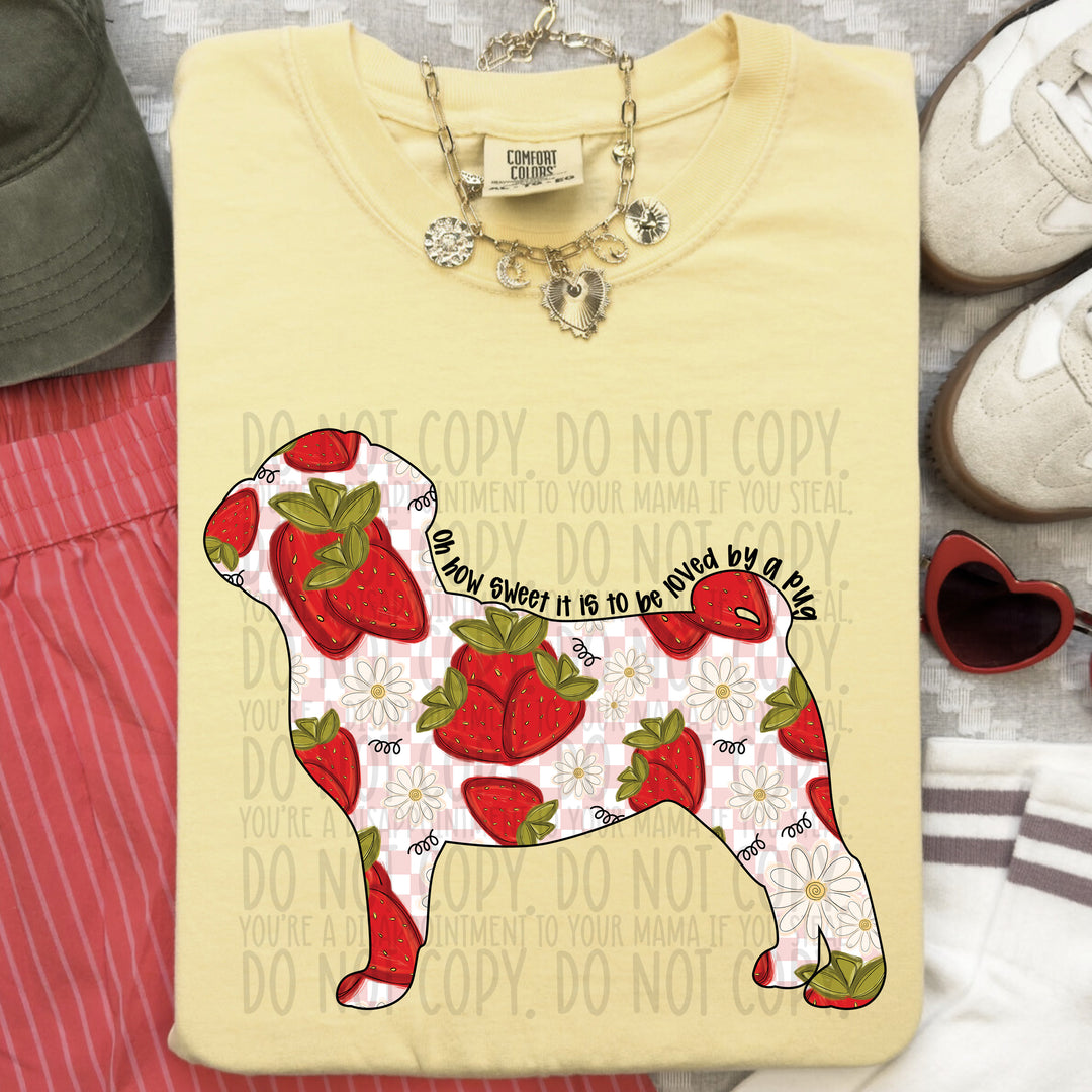 How Sweet Dog DTF Print