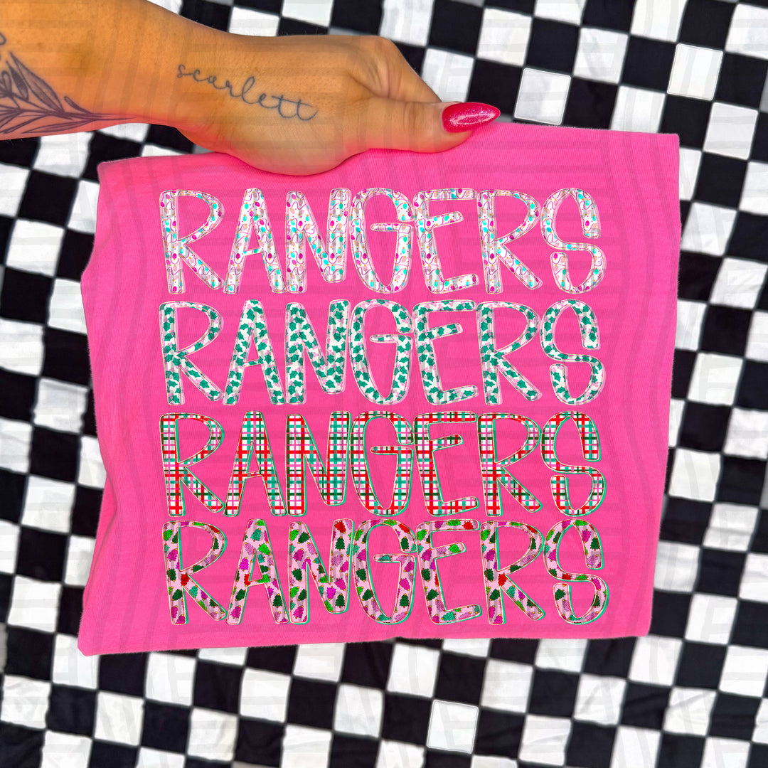 Twinkle Tinsel Stacked DTF Print