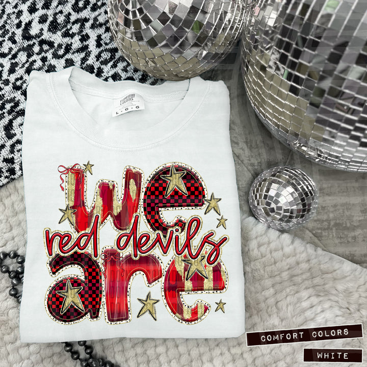 Red We Are DTF Print