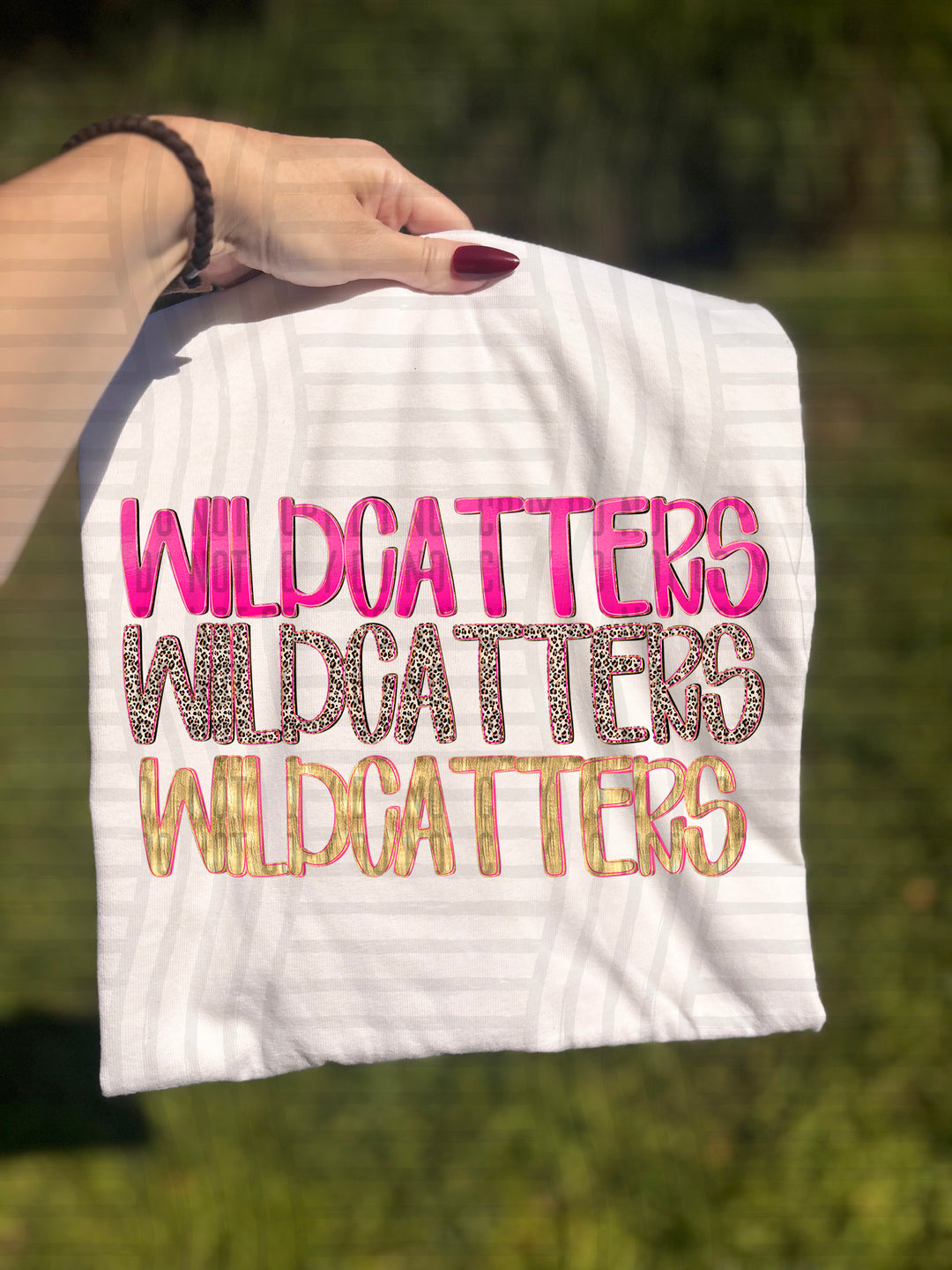 Pretty In Pink Triple Stacked DTF Print