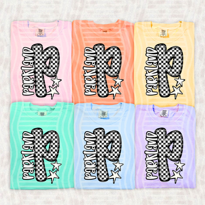 Checker Crush Black And White Mascots DTF Print