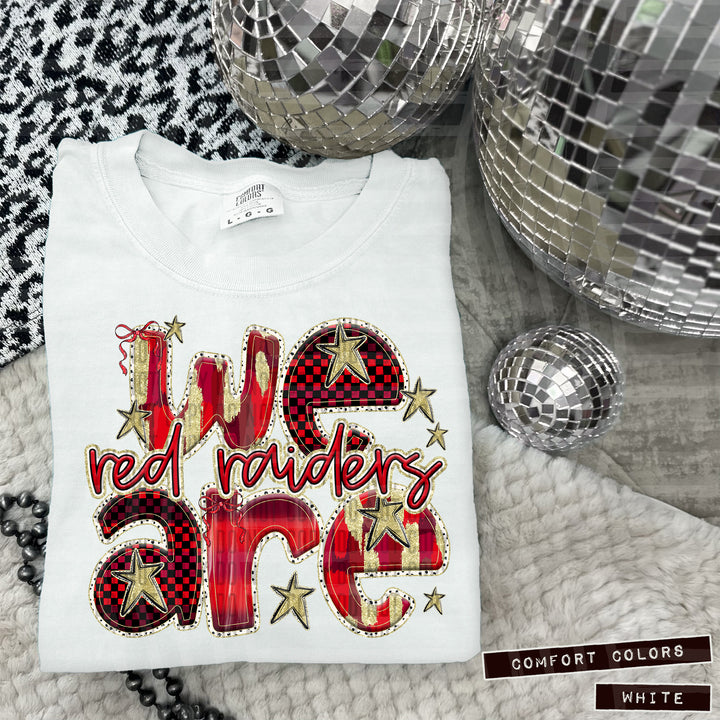 Red We Are DTF Print