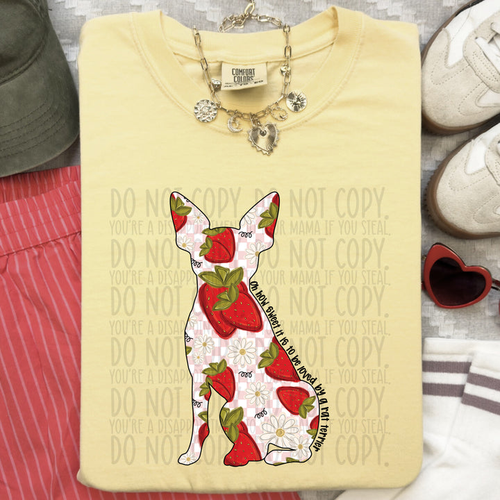 How Sweet Dog DTF Print