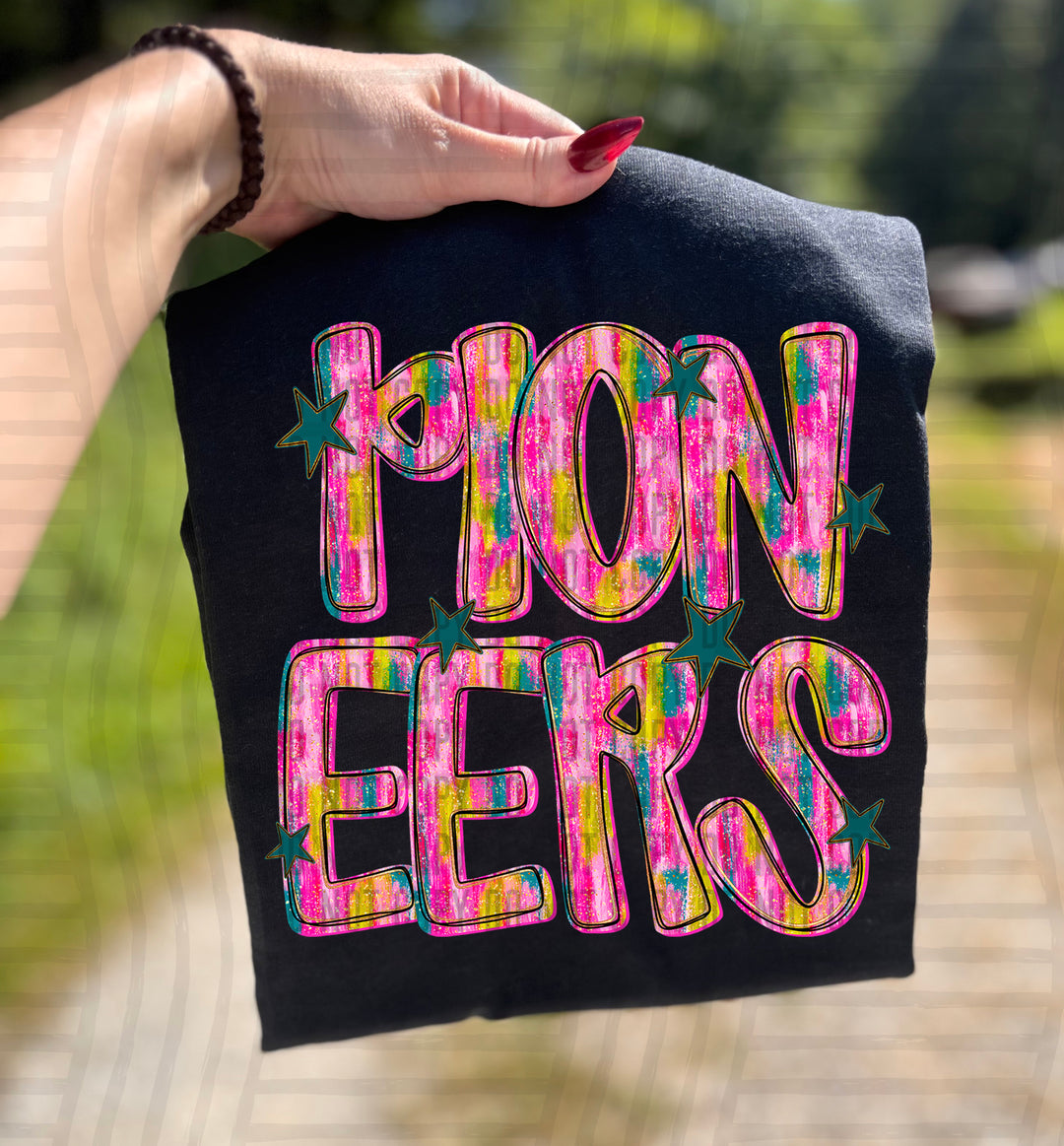 Holiday Brushstroke DTF Print