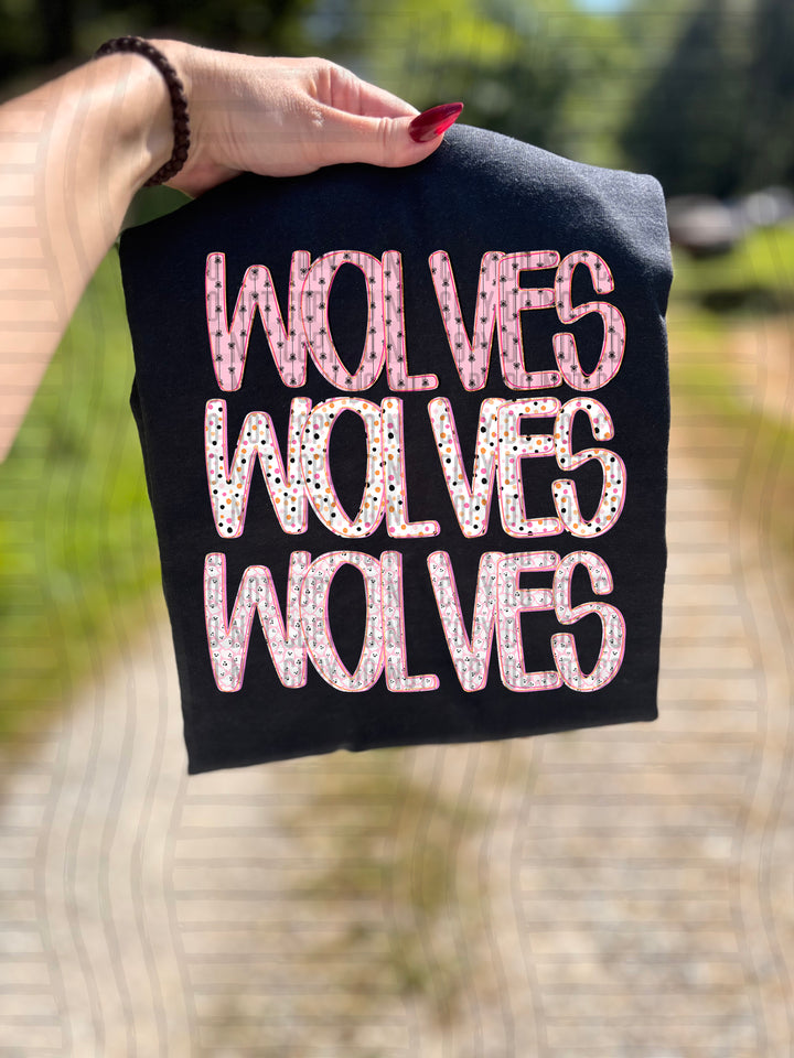 Girly Spooky Triple Stacked DTF Print