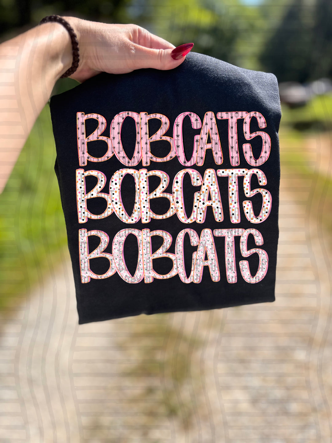 Girly Spooky Triple Stacked DTF Print