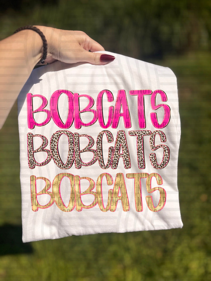 Pretty In Pink Triple Stacked DTF Print