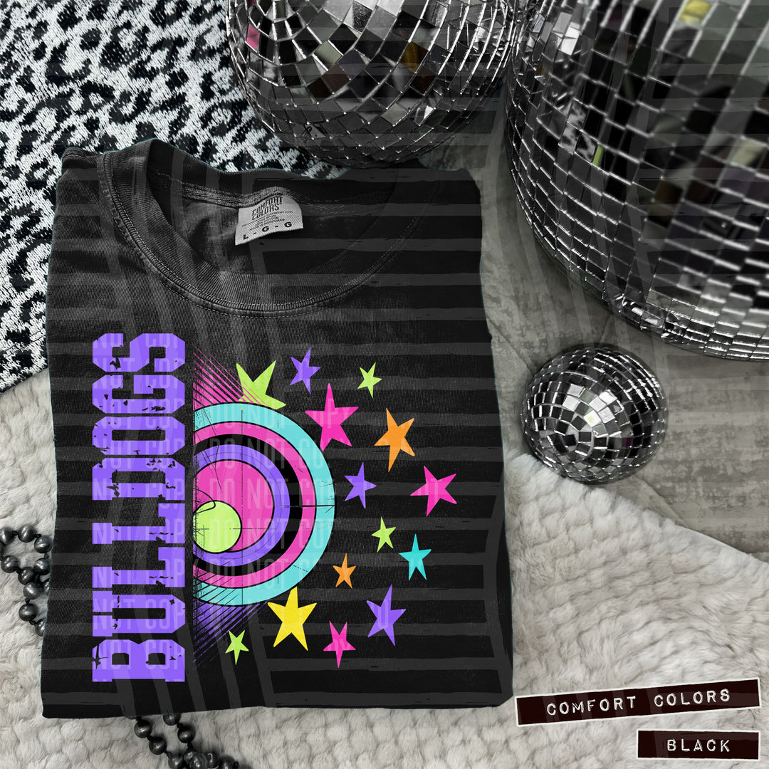 Rainbow Retro DTF Print