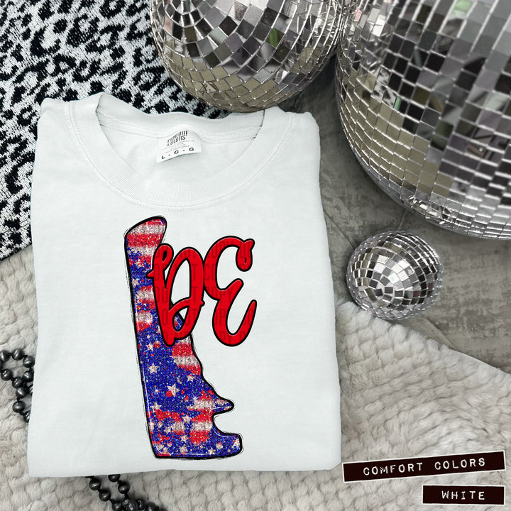 RWB States DTF Print