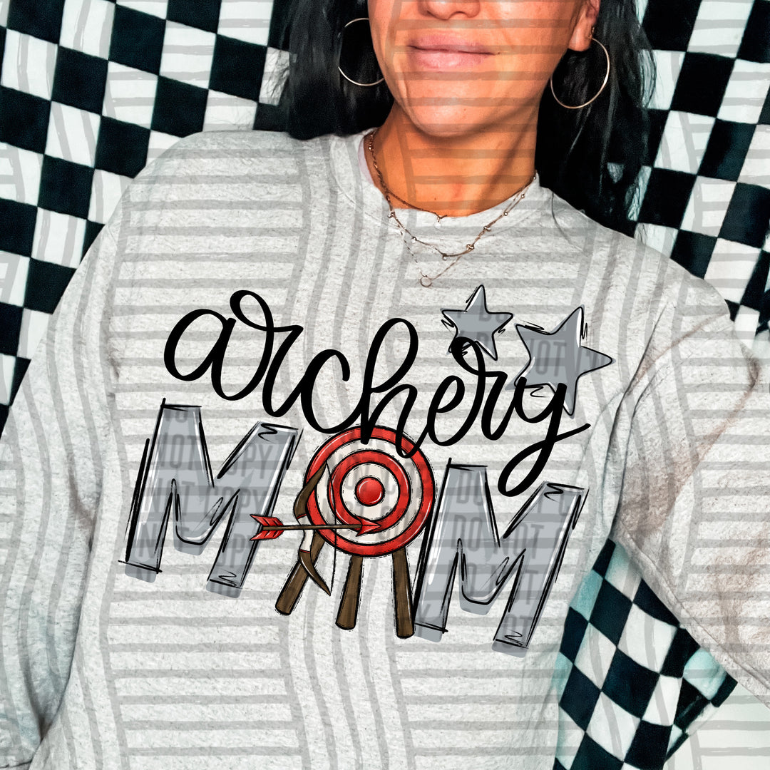 Sports Mom Archery DTF Print
