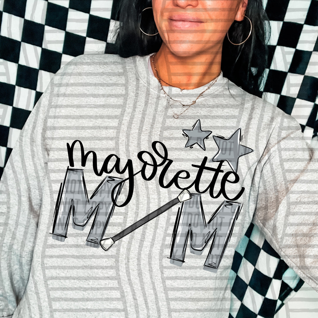 Sports Mom Majorette DTF Print