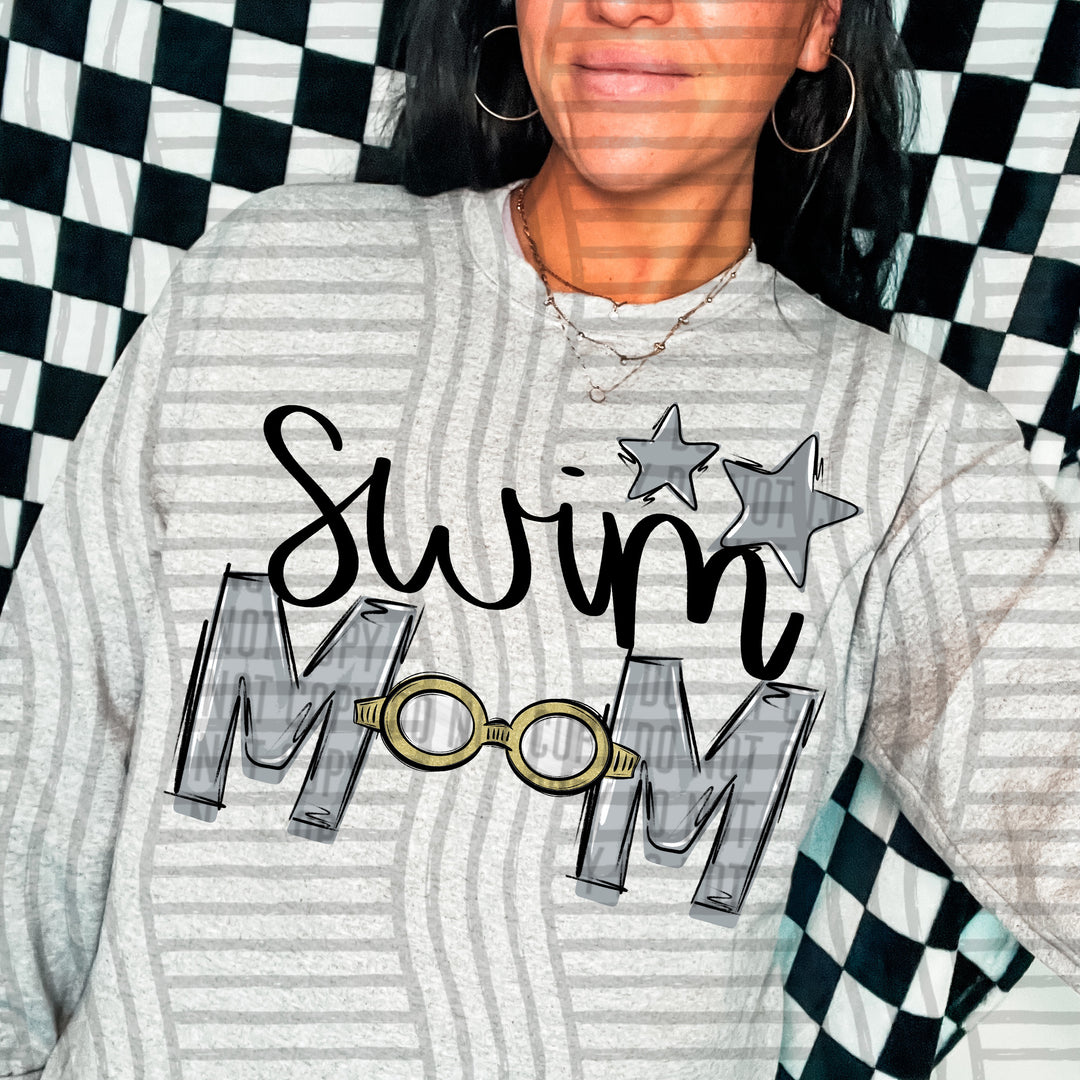Sports Mom Swim DTF Print