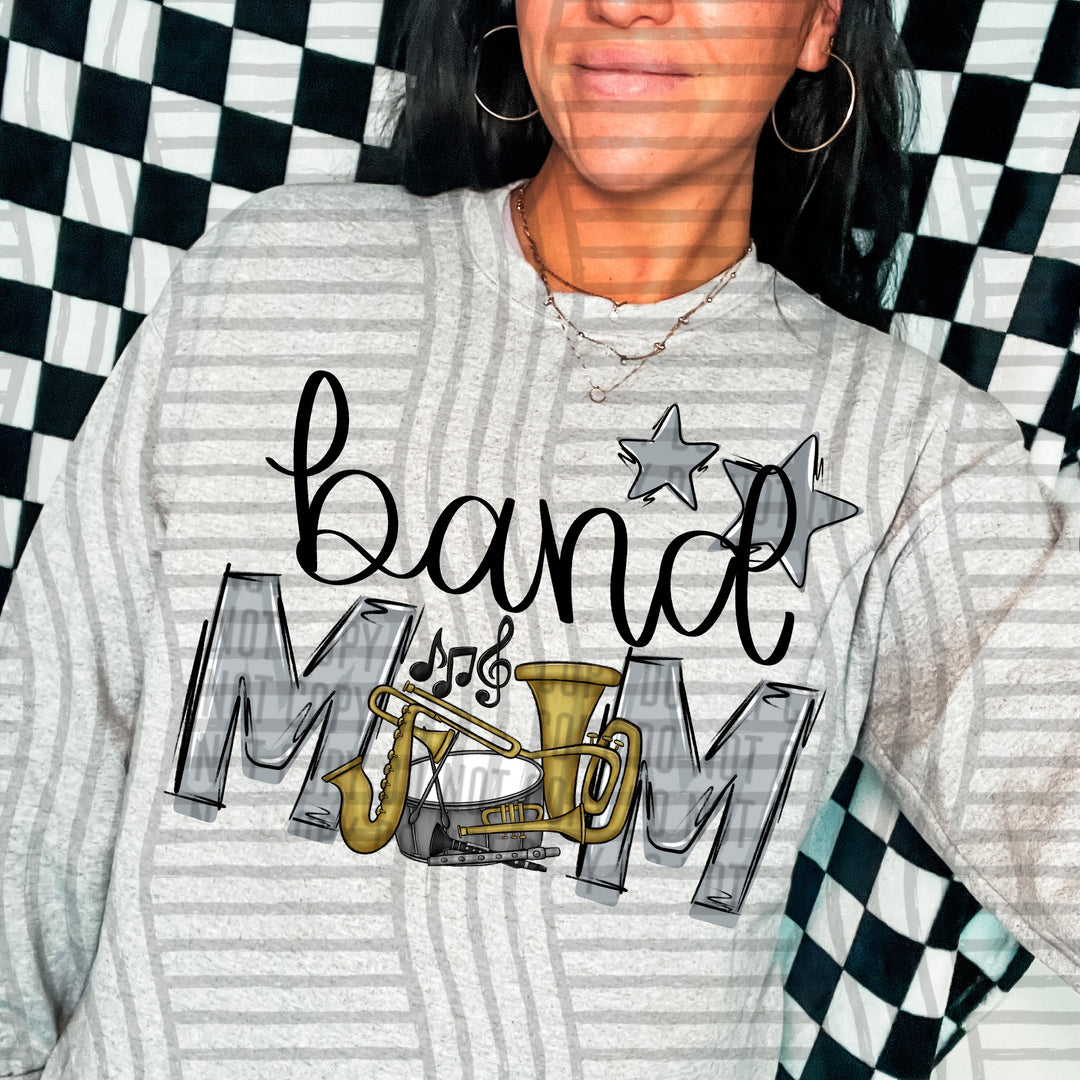 Sports Mom Band DTF Print