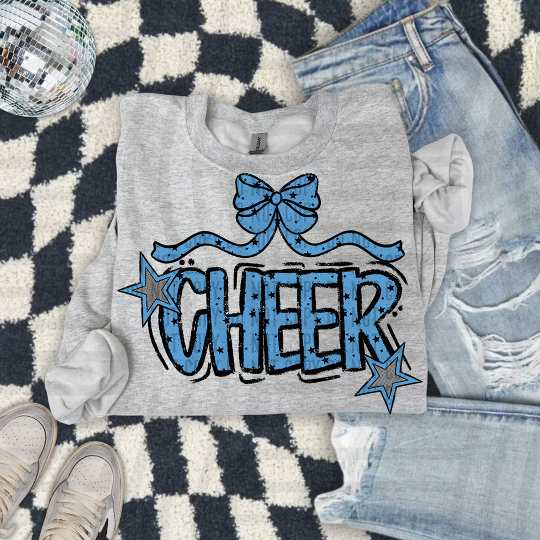 Cheer Bow DTF Print
