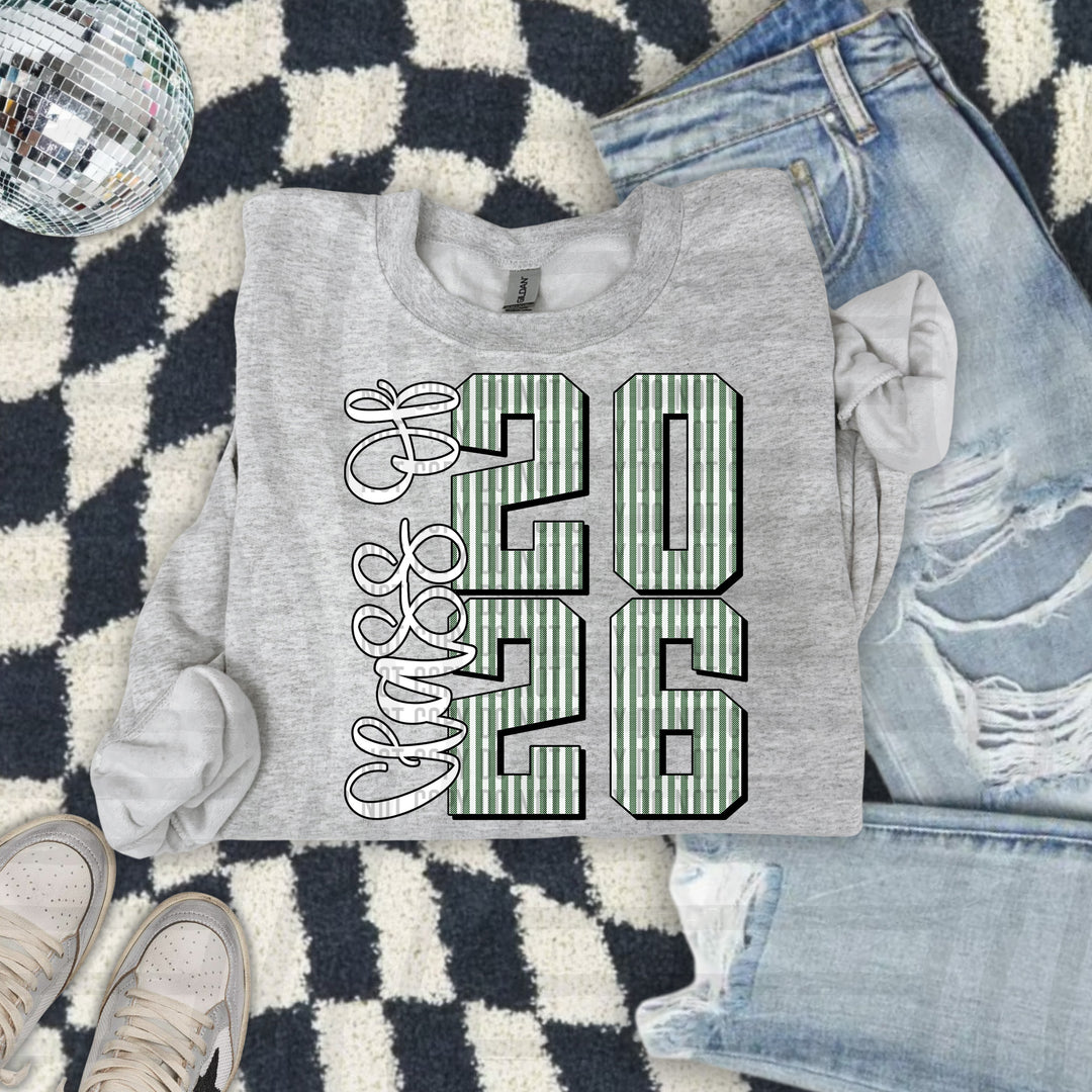 Class Of 2026 Seersucker DTF Print