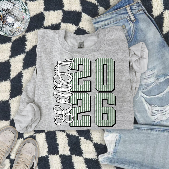 Senior 2026 Seersucker DTF Print