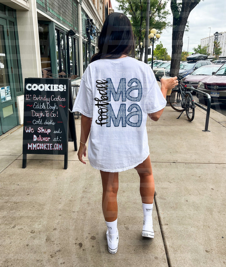 Sports Mama Football DTF Print