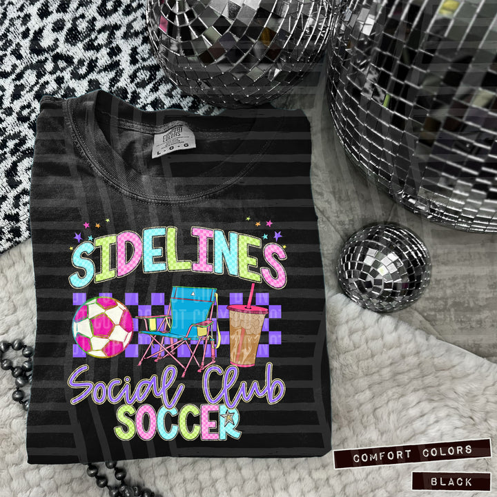 Sidelines DTF Print