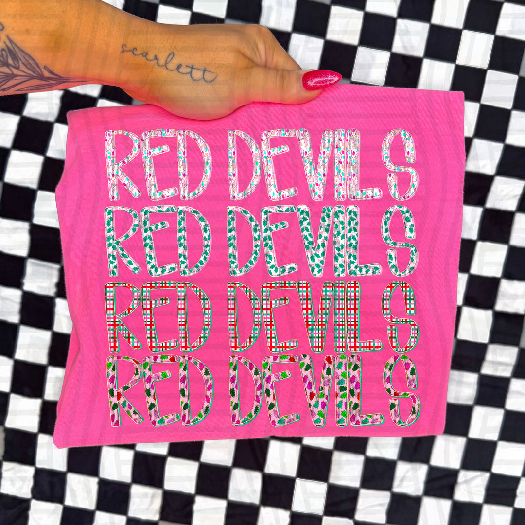 Twinkle Tinsel Stacked DTF Print