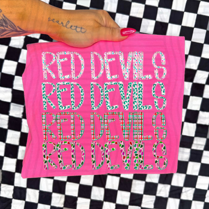 Twinkle Tinsel Stacked DTF Print
