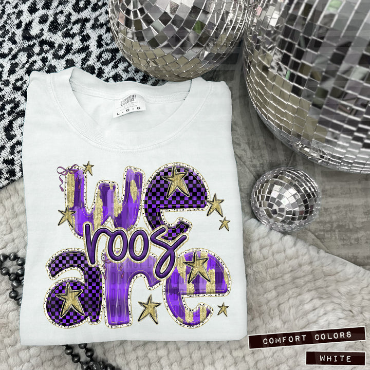 Purple We Are DTF Print