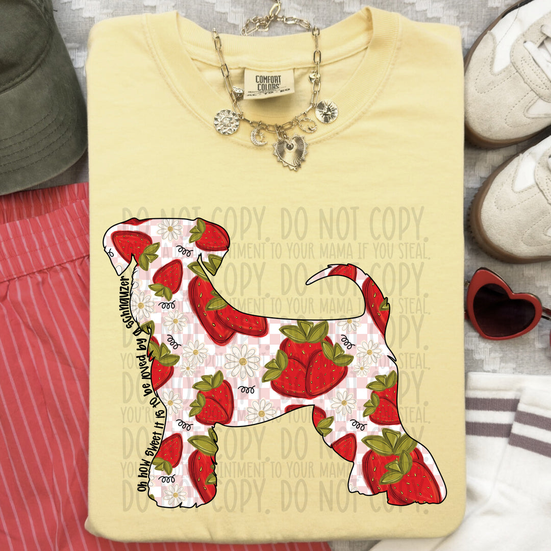 How Sweet Dog DTF Print