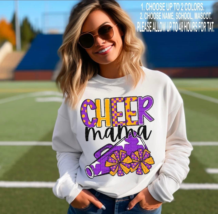 Cheer Doodle Custom Digital Creation/Mockup Fee ONLY - No Prints - No Digitals