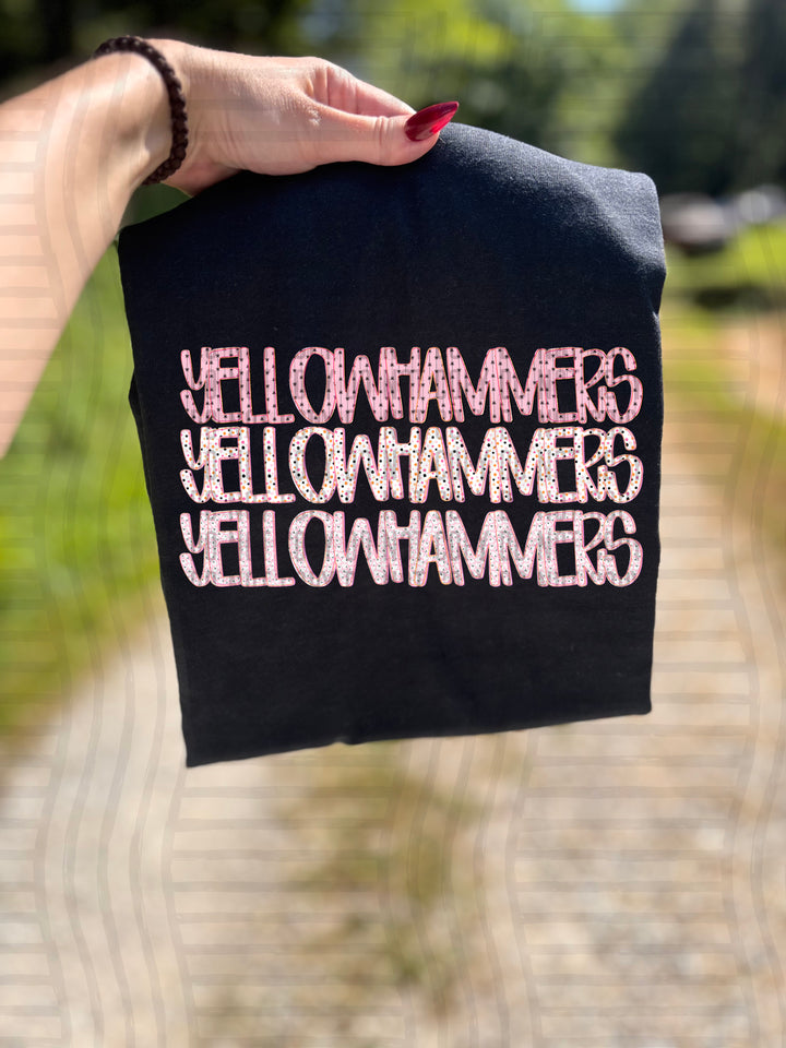 Girly Spooky Triple Stacked DTF Print