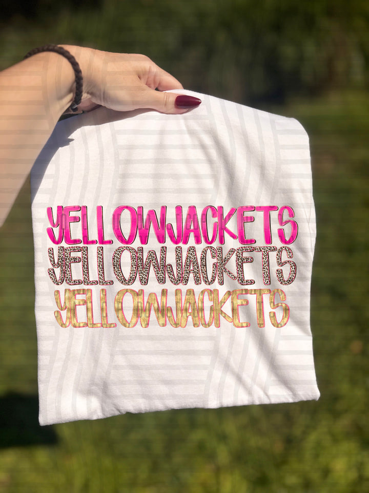 Pretty In Pink Triple Stacked DTF Print