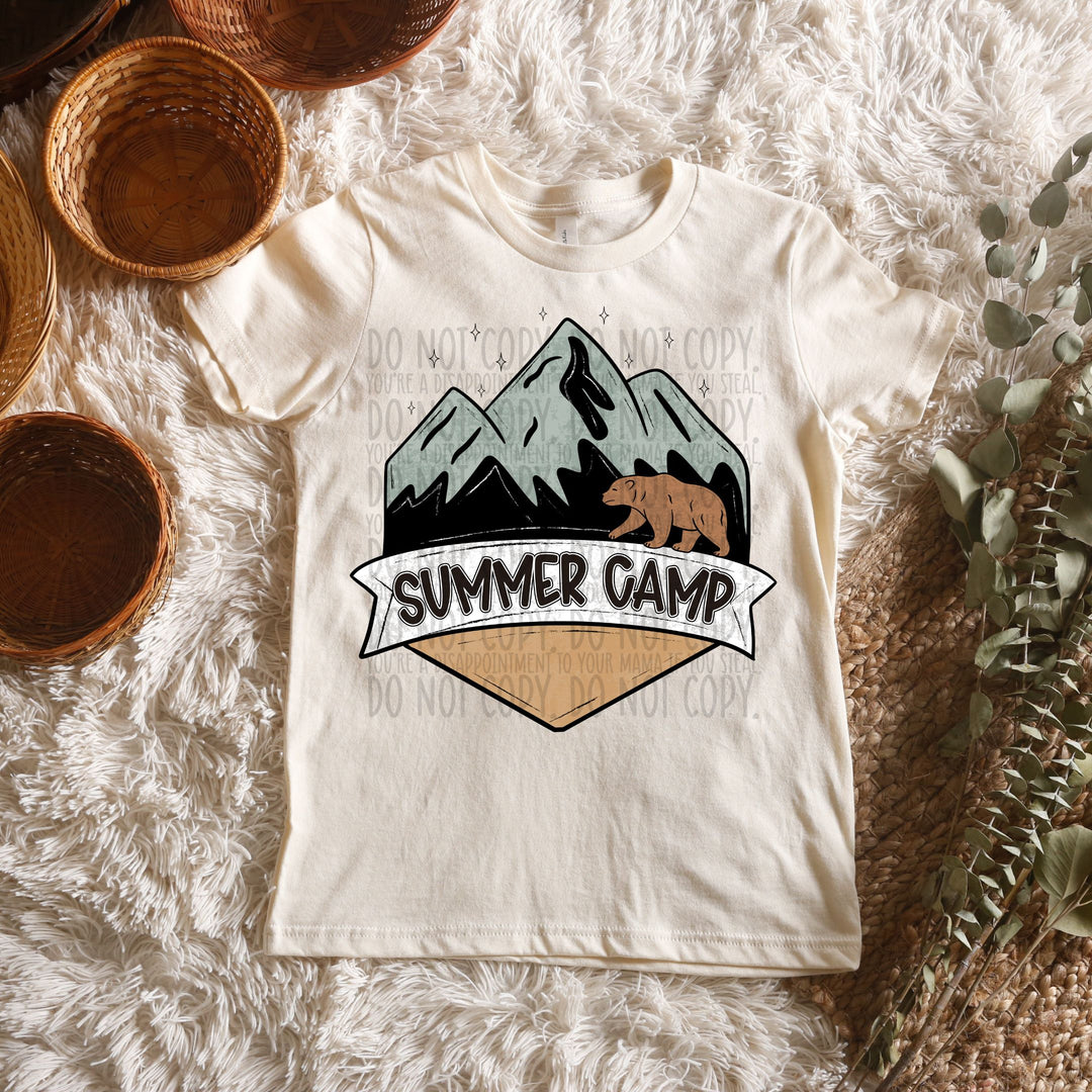 Summer Camp DTF Print