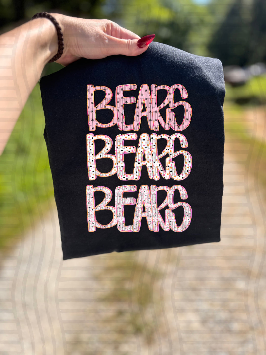 Girly Spooky Triple Stacked DTF Print