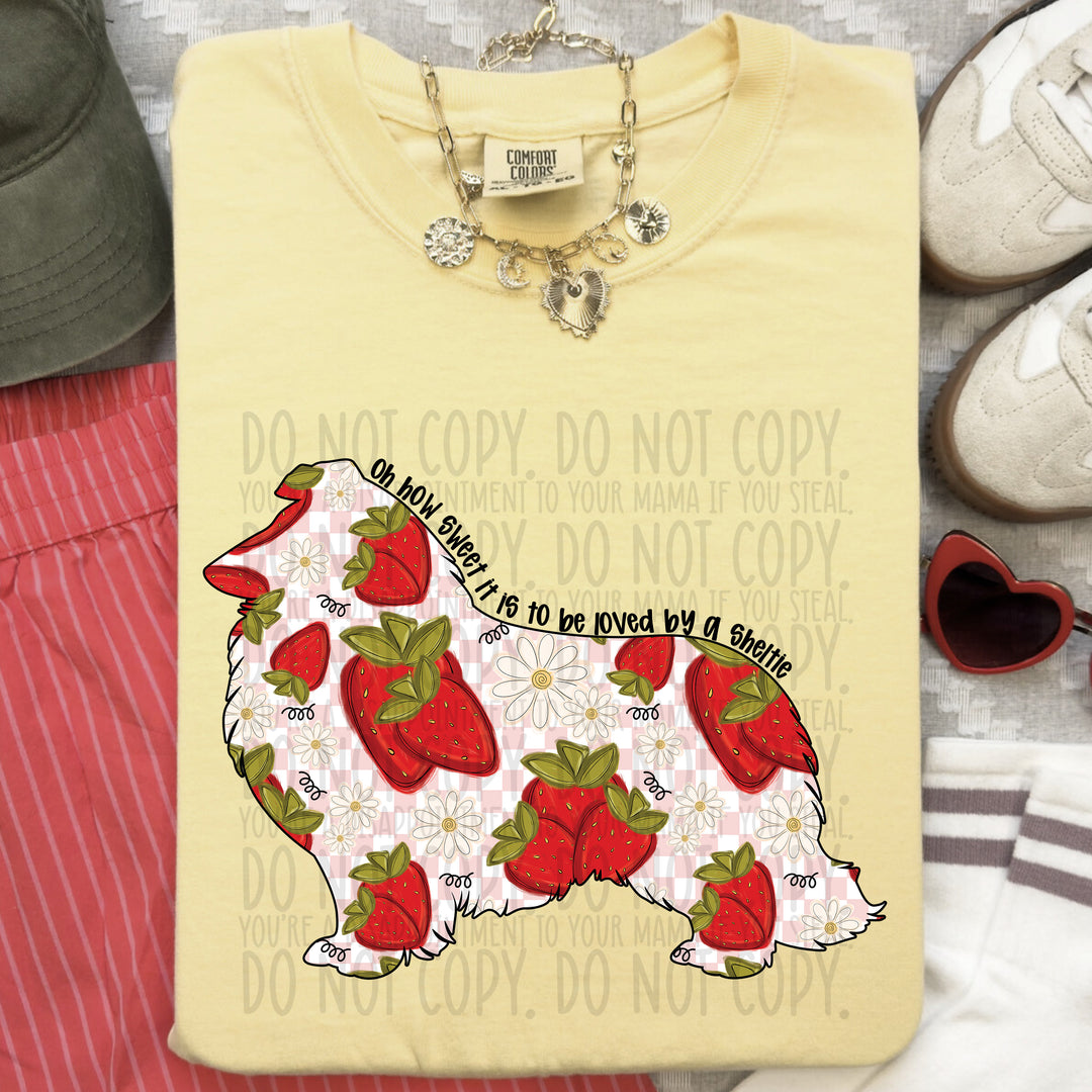 How Sweet Dog DTF Print