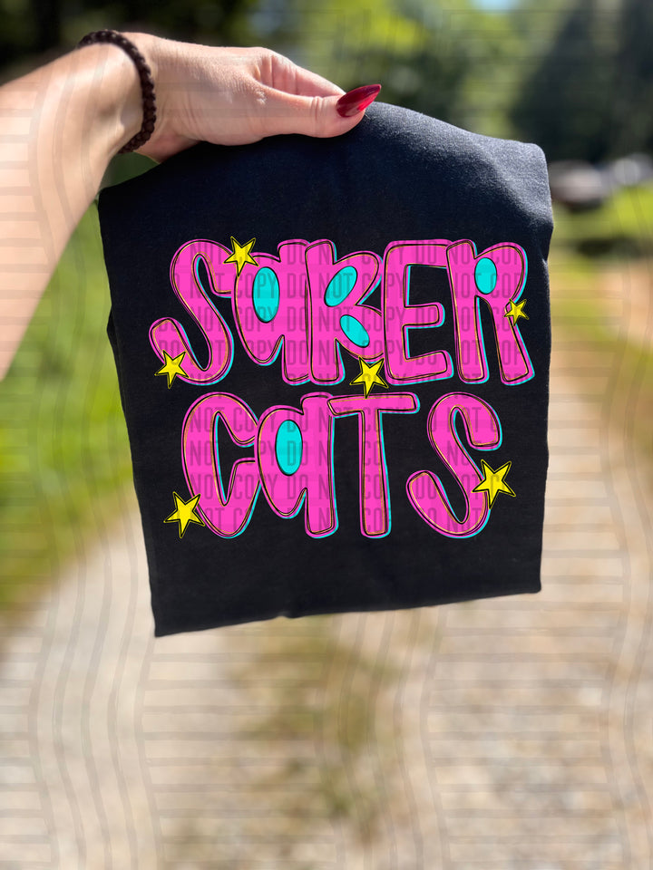 Pink Glow DTF Print