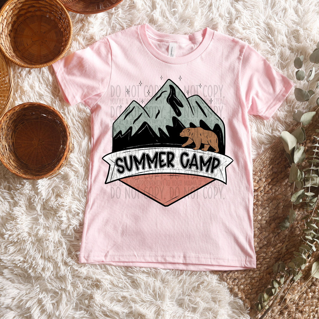 Summer Camp DTF Print