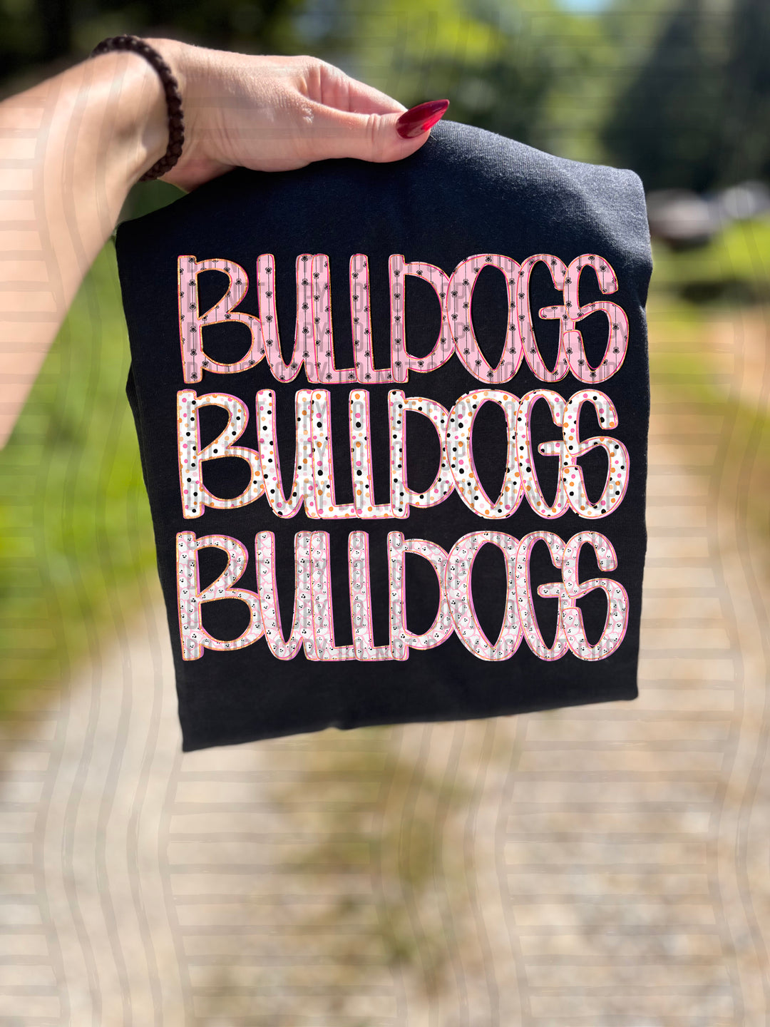 Girly Spooky Triple Stacked DTF Print