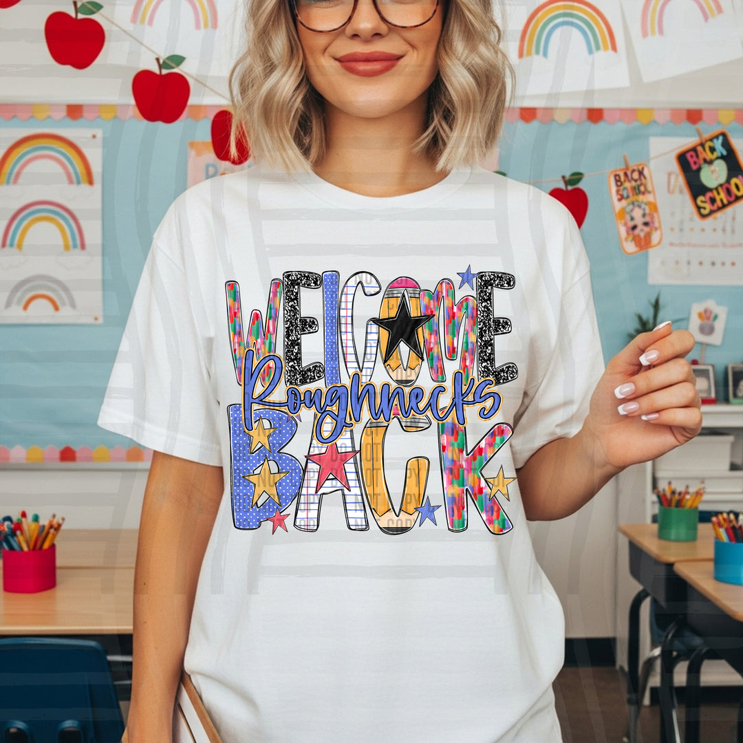 Welcome Back Mascots DTF Print