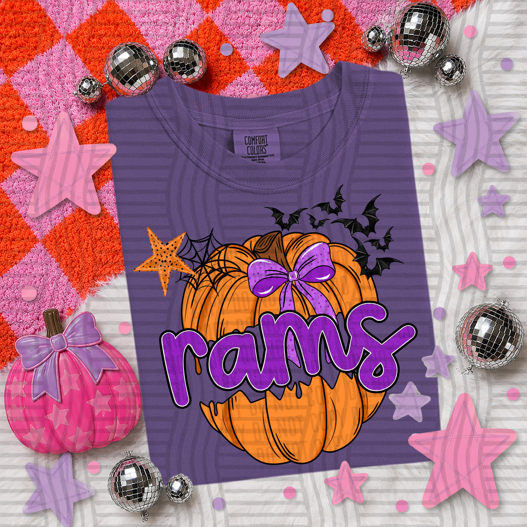 Pumpkin Pop Girly Mascots DTF Print