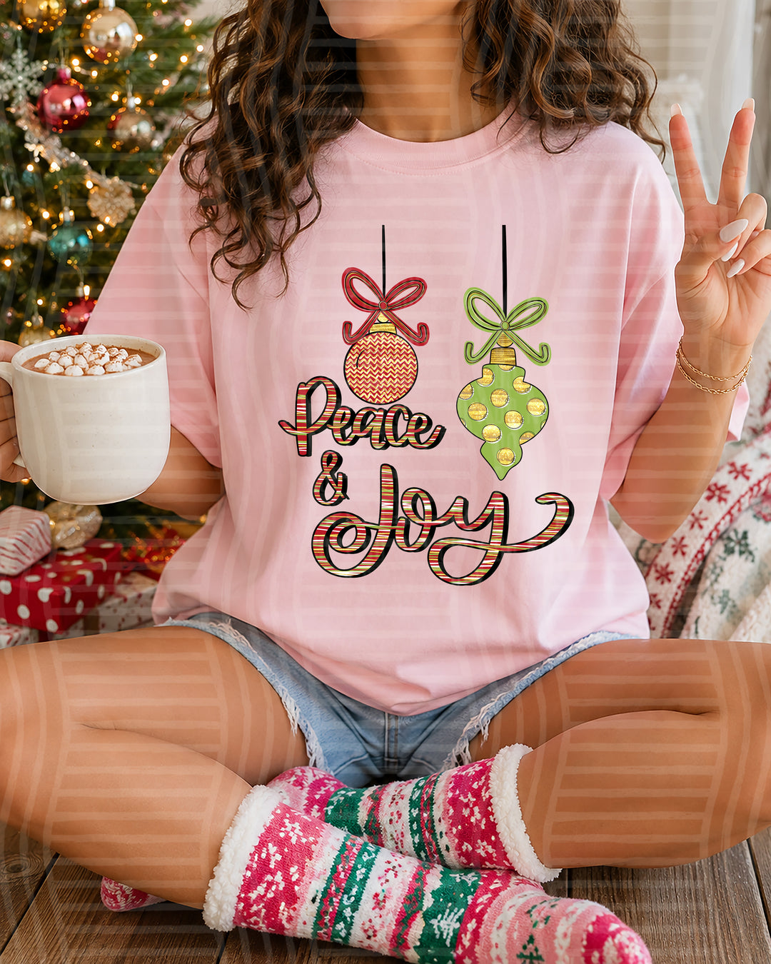 Peace And Joy DTF Print