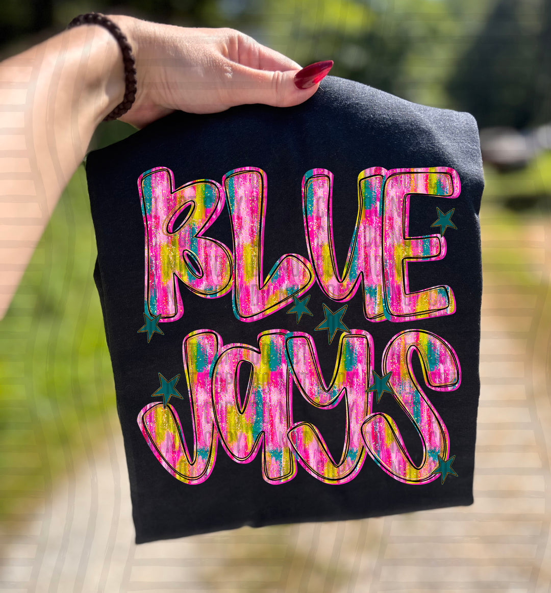 Holiday Brushstroke DTF Print