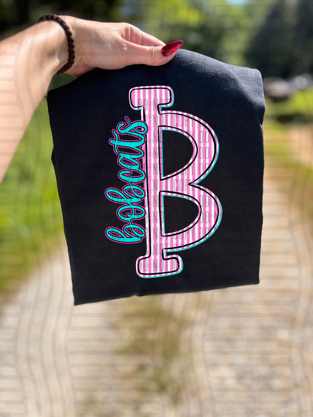 Mixy Pink Seersucker DTF Print