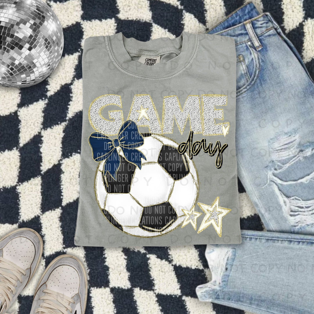 Game Day Soccer DTF Print