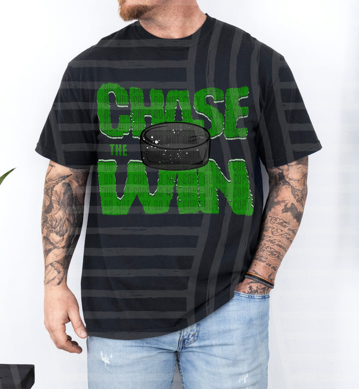 Chase The Win Hockey DTF Print